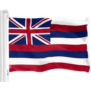 G128 Hawaii Hawaiian Flag | 3x5 ft | Liteweave Pro Series Trykt 150D Polyester | Indend?rs/udend?rs livlige farver messing grommets tykkere og me