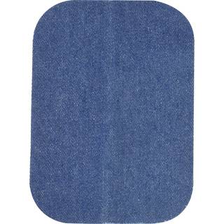 Wrights Bongex Iron-on Patches 5x7 """" 2/Pkg.-Worn Denim