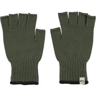 Minus33 Merino uld fingerløse handskeindlæg - olivengrøn, mellem: varme og fingerfærdighed til udendørsopgaver