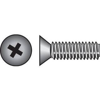 Hillman 101038 6-32x1 ph fh mach skruv zink 1 tum