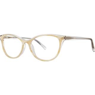 Vera Wang V705 Ivory 53 Briller Kvinder Gul - Ivory Yellow on Clear - 53mm