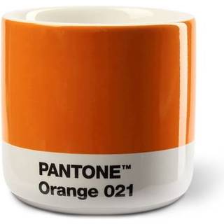 Köpenhamn design pantone machiato cup 100 ml orange en storlek