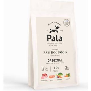 Pala Raw Dog Food Original (kylling/laks/okse), 1 kg