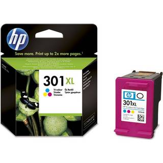 HP Original HP 301XL-blækpatron med høj kapacitet, trefarvet