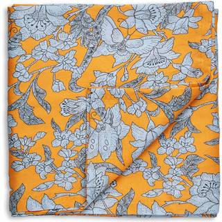 La DoubleJ Table Linens - 'Lilium Zafferano' tablecloth, large in Yellow 100% LINEN