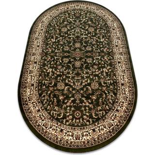 Tæppe ROYAL ADR oval design 1745 grøn 100x180 cm