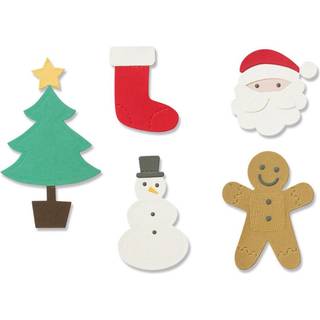 Thinlits Die Set 13 Basic Xmas Shapes by D. Potter