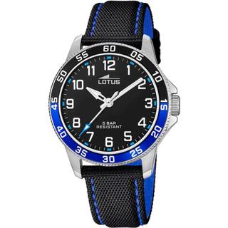 Herre Lotus 18787/2 Sort Fashion Ur