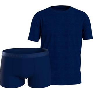 Tommy Hilfiger 2-pak Luxe Trunk And Tee Giftbox - Navy-2 - X-Large