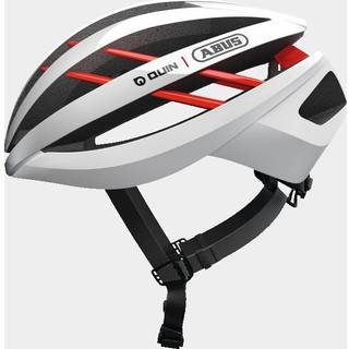 Cykelhjelm Abus Aventor Quin - Polar White - ikkecykel - 54-58cm