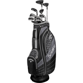 Callaway Solaire Black/Silver Højrehåndet Grafit Lady Golfsæt