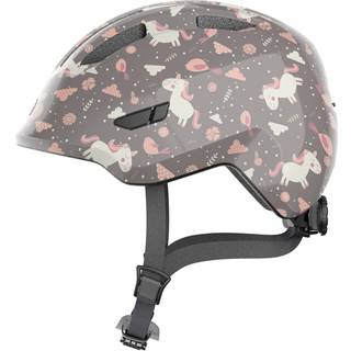 Abus Smiley 3.0 grey horse - børne cykelhjelm - Small (45-50 cm)