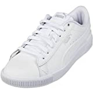 Puma Hvide Læder Sneakers Vikky V3 til Kvinder