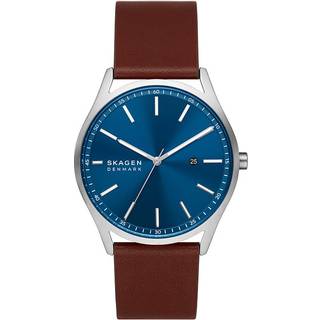 Skagen SKW6846 Holst Brown Leather Strap Watch - W06281