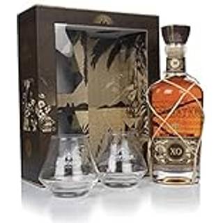 Plantation XO 20th Anniversary i gaveæske m/2 glas