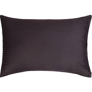 Pudebetræk 70x100 cm - 100% Bomuldssatin - Mørkegråt ensfarvet pudebetræk - Borg Living