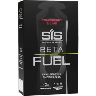 SIS Beta Fuel Gel 6x60ml - Jordbær/Lime, Energi til løbere, Unisex, ONESIZE