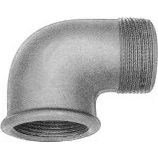 Georg Fischer vinkel 90° galvaniseret 1/8'' muffe-nippel