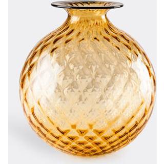 Venini Vases - 'Monofiore' bottle, M, yellow in amber Glass