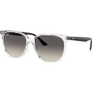 Ray - Ban Kvinde RB4378 647711 Solbriller Injiceret Transparent Grå Firkantet Normal Skygge