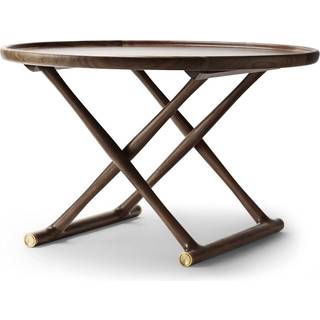 Carl Hansen - ML10097 - Egyptiska Bordet, Oljad Ek, Ø 85 cm - Små borde og sideborde - Mogens Lassen - Træ farvet - Træ