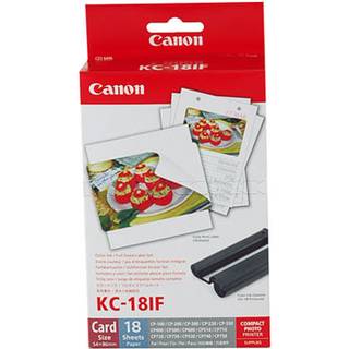 Canon KC-18 IF firkantet fotopapir og patron til selphy printer