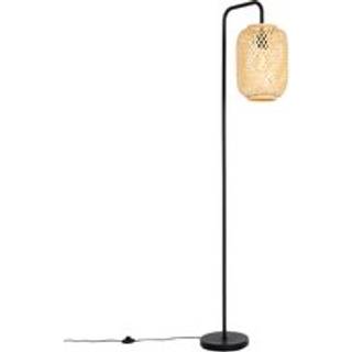 Oriental gulvlampe bambus - Yvonne