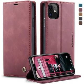 iPhone 11 Caseme 013 Series Pung - Vinrød