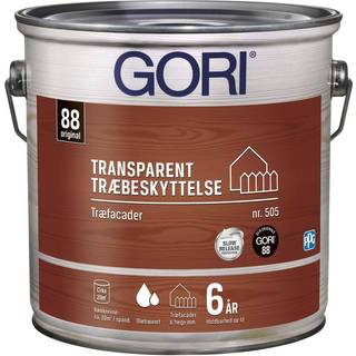 GORI Transparent Træbeskyttelse Træfacader 505 - 5 liter - Tryk Grøn