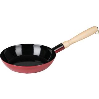 Riess Classic Color Rot Holzknechtpfanne 24 cm - Emaille