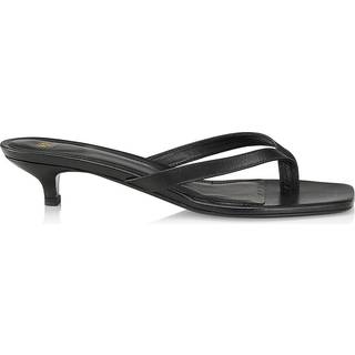 Toteme Leather thong sandals - black - EU 41