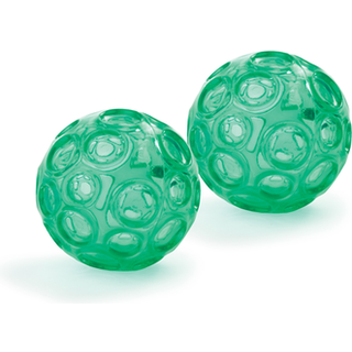 Franklin Original ball grøn m. hul (2 stk)
