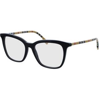 Burberry Kvinde BE2390 3853 Optiske stel Acetat Sort Transparent Firkantet Normal