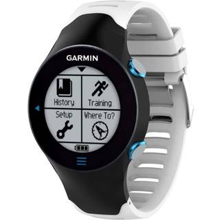 Garmin Forerunner 610 silikoneurrem - hvid