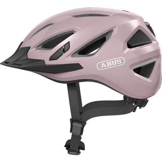 ABUS Urban-I 3.0 Cykelhjelm, Mellow Mauve S - Redesignet Model med Aftagelig Skygge, 17 Luftkanaler, Reflekser og LED-baglys
