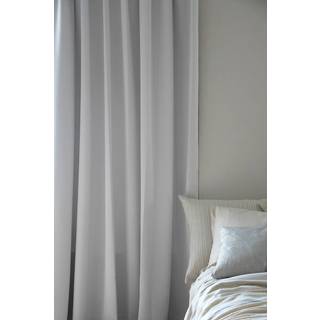 Mimou Mørklægningshotelgardin Dobbelt Bredde 290x270 Cm Pearl White - Gardinlængder Polyester Perlehvid - WIM9614
