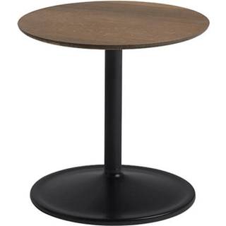 Muuto Soft Sidebord Solid Smoked Oak/Black Ø41h: 40 cm