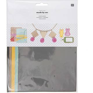 Kunstleder Set fashion 14,8x21cm 5 Stück - Bunt