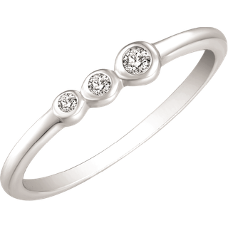 Støvring Design Rhodineret Sølv Ring 12323047