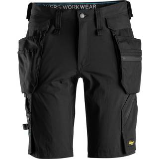 Snickers Workwear 6108 LiteWork Shorts sort Sort