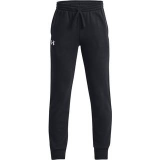 Under Armour Rival Fleece Boys' Joggers Black / White YXS (122 - 127 cm)