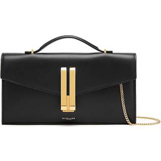 DeMellier Vancouver leather clutch - black - One Size