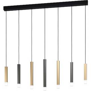 EGLO Stars of Light ESTANTERIOS loftlampe 7L sort/grå/brun
