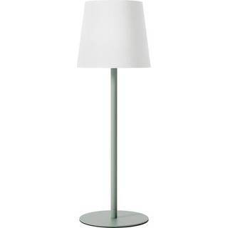 Dæmpbar bordlampe Fausta med USB-port
