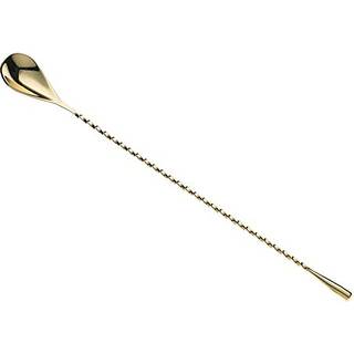 Barfly Teardrop Bar Spoon End 11 13/16 """" (30 cm) Guld