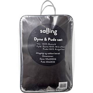 Salling dyne- og pudesæt 135x200 og 60x63 cm - Lun (På lager i butik)