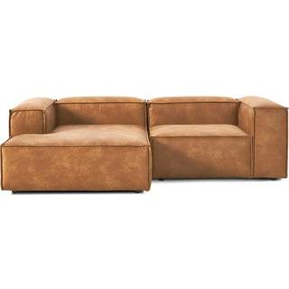 Modulær hjørnesofa Lennon af genbrugslæder