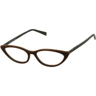 Italia Independent II 5569V 044.000 52 Briller Mænd Black - Velvet Brown Black - 52mm