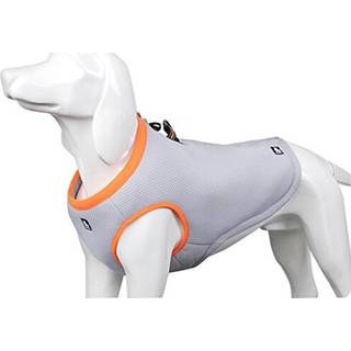 Sgoda hund kølig vest sele køligere jakke grå orange x-large