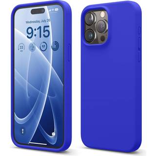 Elago Liquid Silicone Case kompatibel med iPhone 15 Pro Max Premium Silicone Full Body Protection Case [4-lags anti-shock-struktur] Soft Microfib